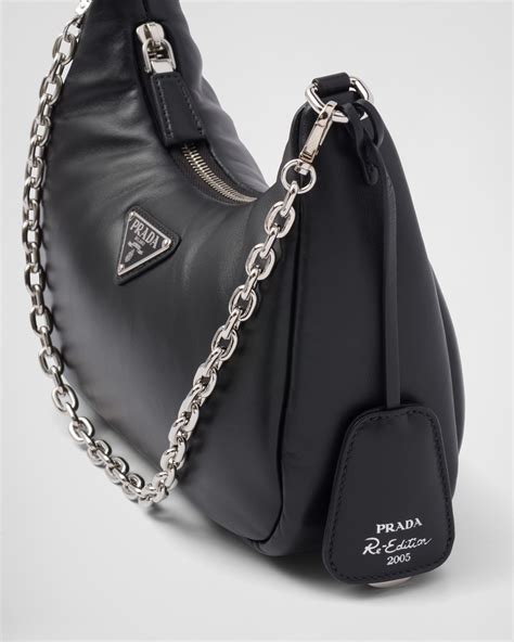 strap prada bag|Prada padded shoulder bag.